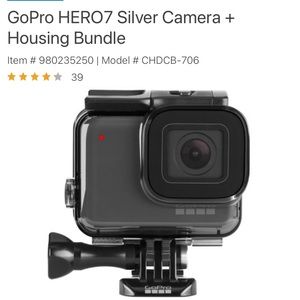 Go pro hero 7+ with accessory kit